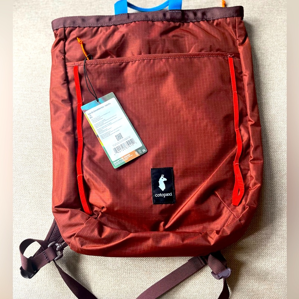 Cotopaxi Todo Convertible 16L Tote - Rust